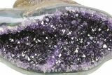 Dark Purple Amethyst Geode - Uruguay #275652-1